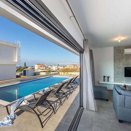 Villa Marlene, Walking Distance To Coral Beach! Peyia Exterior photo